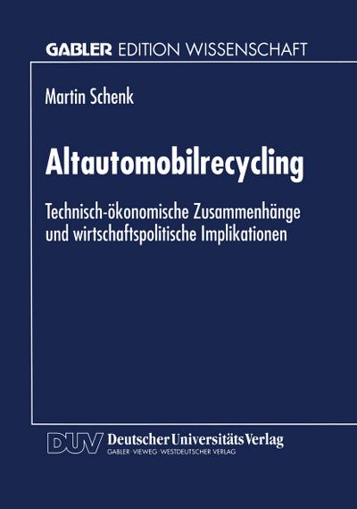 Altautomobilrecycling