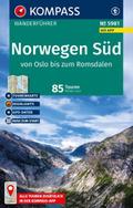 KOMPASS Wanderführer Norwegen Süd, von Oslo bis zum Romsdalen, 80 Touren mit Extra-Tourenkarte