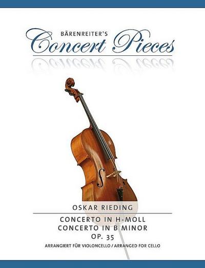 Concerto op. 35 in h-Moll (transponiert in d-Moll), Bearbeitung für Violoncello und Klavier