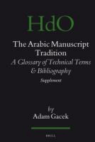 The Arabic Manuscript Tradition