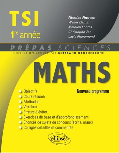Mathématiques TSI-1 programme 2013