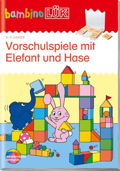 bambinoLÜK-Übungshefte: bambinoLÜK: 2/3/4 Jahre: Vorschulspiele mit Elefant und Hase: Kindergarten / 2/3/4 Jahre: Vorschulspiele mit Elefant und Hase (bambinoLÜK-Übungshefte: Kindergarten)