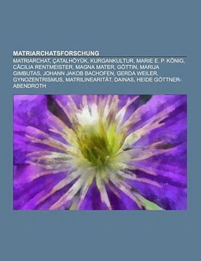 Matriarchatsforschung