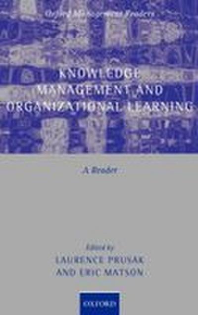 Knowledge Management and Organizational Learning