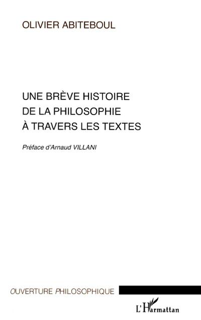 Une brève histoire de la philosophie à travers les textes