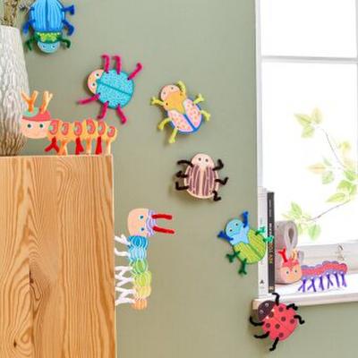 Bastelset - Erstes Fädeln Käfer & Raupen