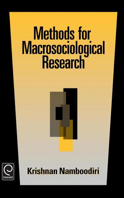 Methods for Macrosociological Research