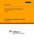 Air Pollution Caused by Ocean Freight