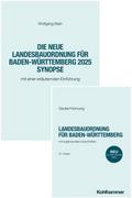 Landesbauordnung für Baden-Württemberg - Textausgabe + Synopse - Paket