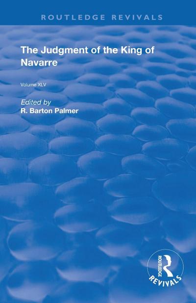 The Judgment of the King of Navarre