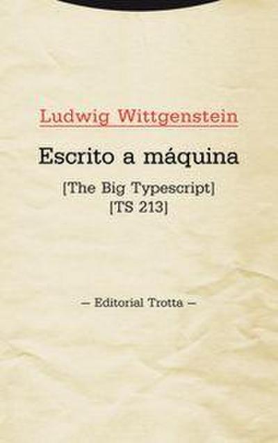 Escrito a máquina : [The big typescript] [TS 213]