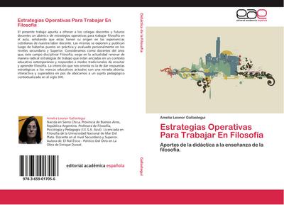 Estrategias Operativas Para Trabajar En Filosofía