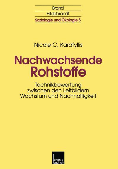 Nachwachsende Rohstoffe