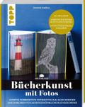 Motivblock - Bücherkunst mit Fotos. In Streifen ge