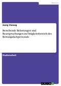 Bestehende Belastungen und Beanspruchungen im Tätigkeitsbereich des Rettungsfachpersonals