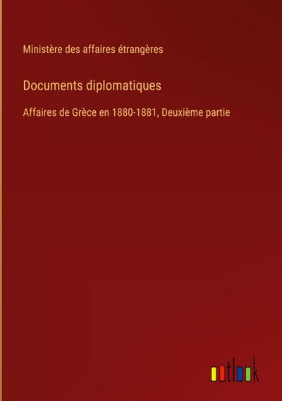 Documents diplomatiques
