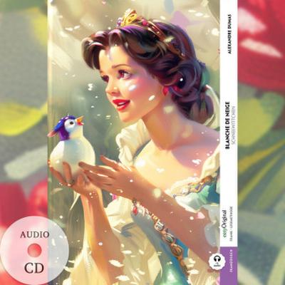 Blanche de Neige / Schneewittchen (Buch + Audio-CD) - Frank-Lesemethode - Kommentierte zweisprachige Ausgabe Französisch-Deutsch, m. 1 Audio-CD, m. 1 Audio, m. 1 Audio