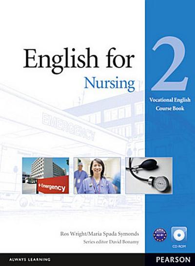 Eng for Nursing L2 Cbk/CD-ROM Pk