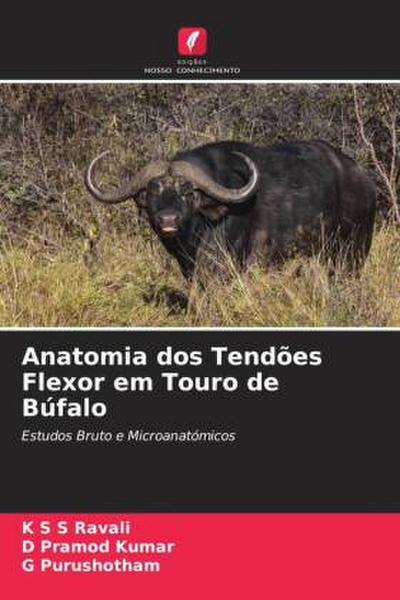 Anatomia dos Tendões Flexor em Touro de Búfalo