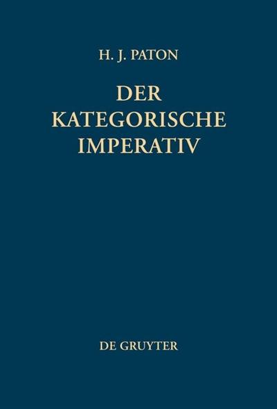 Der kategorische Imperativ