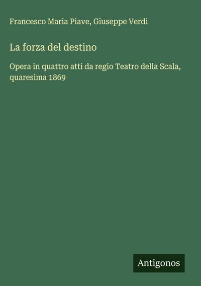 La forza del destino
