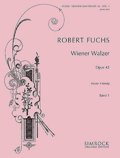 Wiener Walzer op.42 Band 1für Klavier zu 4 Händen
