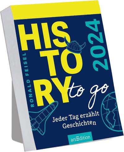 Abreißkalender History to go 2024