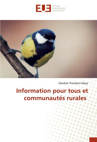 Information pour tous et communautés rurales