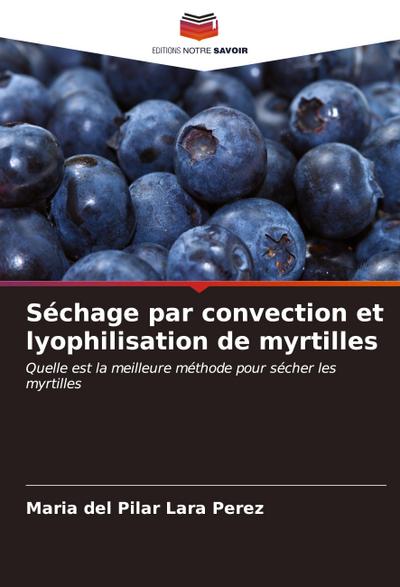 Séchage par convection et lyophilisation de myrtilles