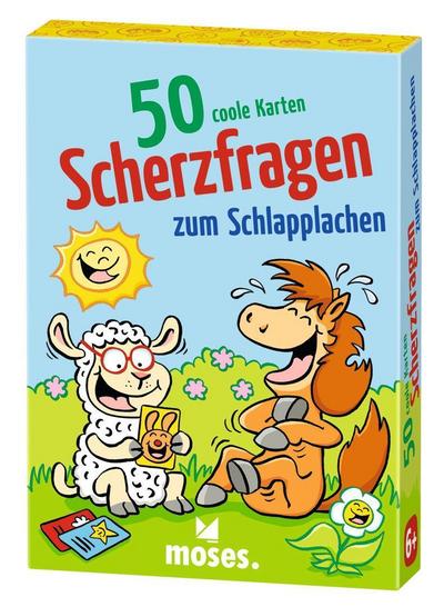 50 coole Karten - Scherzfragen zum Schlapplachen