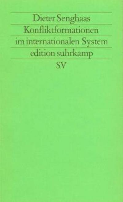 Konfliktformationen im internationalen System