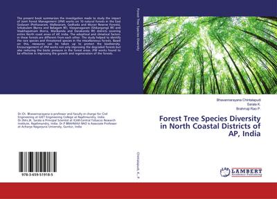 Forest Tree Species Diversity in North Coastal Districts of AP, India