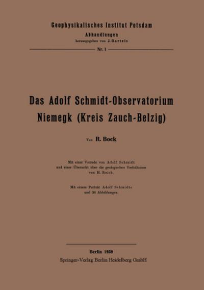 Das Adolf Schmidt-Observatorium Niemegk (Kreis Zauch-Belzig)