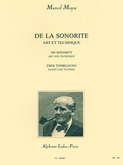 De la sonorité (dt/en/fr)art et technique pour la flute