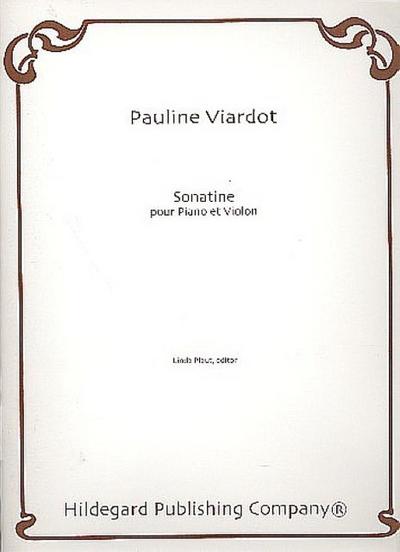 Sonatinepour violon et piano