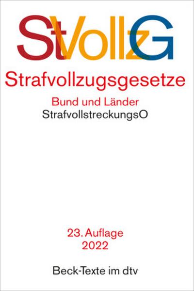 Strafvollzugsgesetze StVollzG