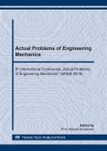 Actual Problems of Engineering Mechanics