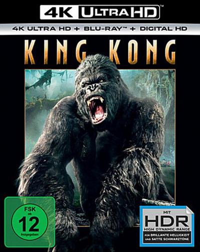 King Kong (UHD+BR) 2Disc Min: 200/DD5.1/WS  4K Ultra