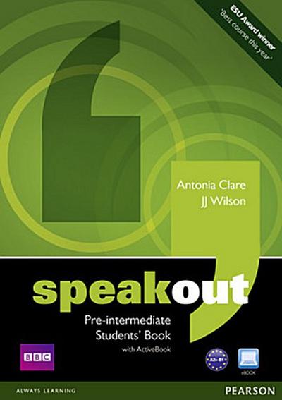 Speakout Pre-Intermediate Students Book, w. DVD-ROM