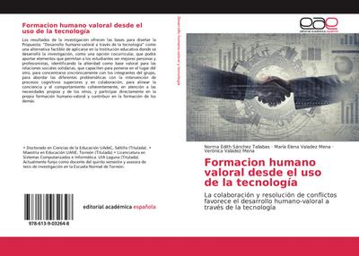 Formacion humano valoral desde el uso de la tecnología