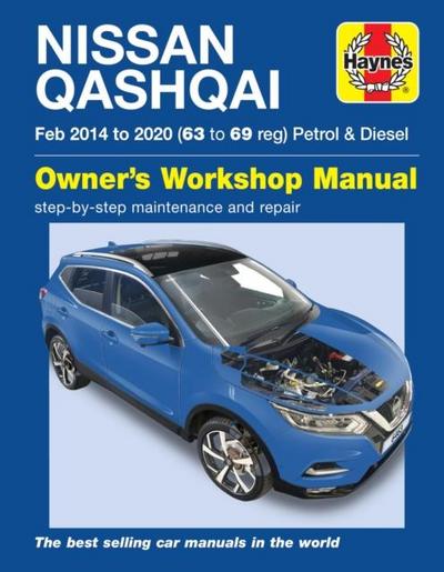Nissan Qashqai Petrol & Diesel (Feb ’14-’20) 63 to 69