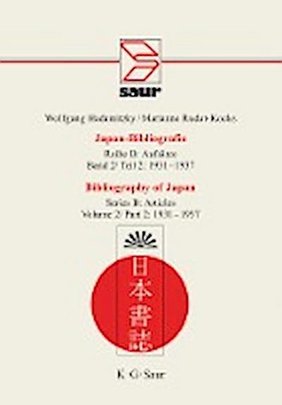 Japan-Bibliografie. Aufsätze1931-1937