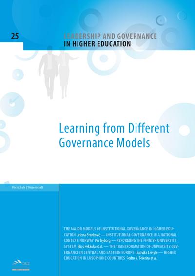 Leadership and Governance in Higher Education - Volume 25