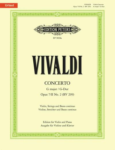 Concerto in G Op.7 Book 2 No. 2, RV 299