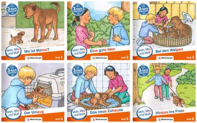 Paket - Mats, Mila und Molli - Heft 1-6, Schwierigkeitsstufe C. H.1-6