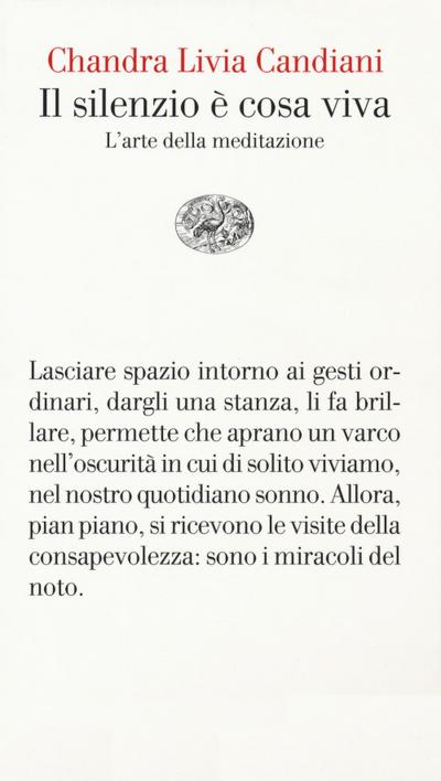 Il silenzio è cosa viva. L’arte della meditazione