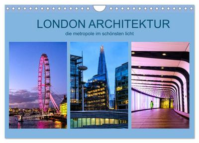 London Architektur (Wandkalender 2026 DIN A4 quer), CALVENDO Monatskalender