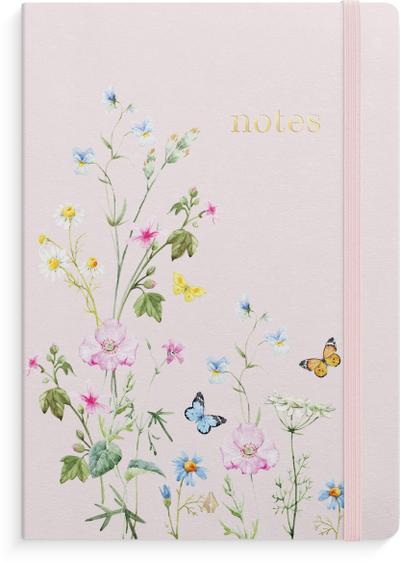 Burde Notizbuch Deluxe A5 Pink Meadow