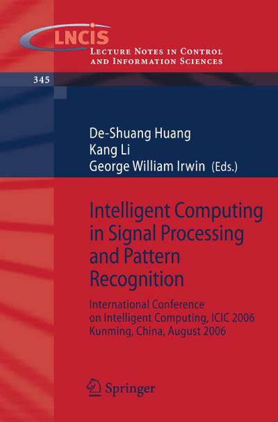 Intelligent Computing in Signal Processing and Pattern Recognition