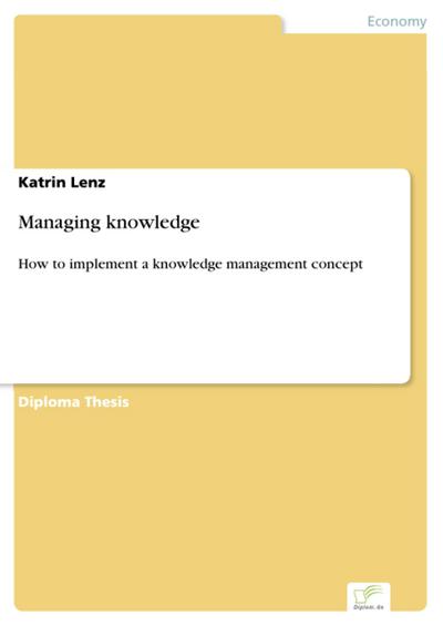 Managing knowledge
